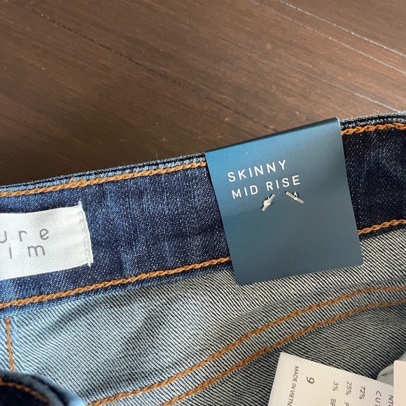 Nature denim mid rise jeans size 9/28 new with tags - Picture 4 of 4